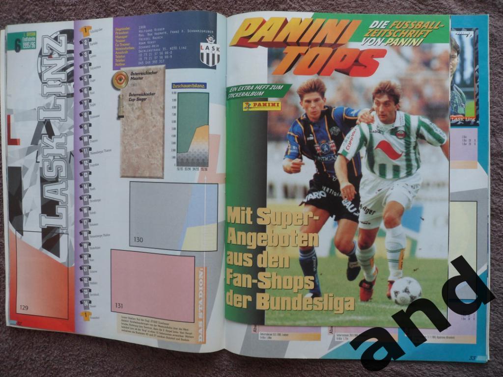 Альбом панини panini Австрия 1996/97 (45 наклеек ) 3