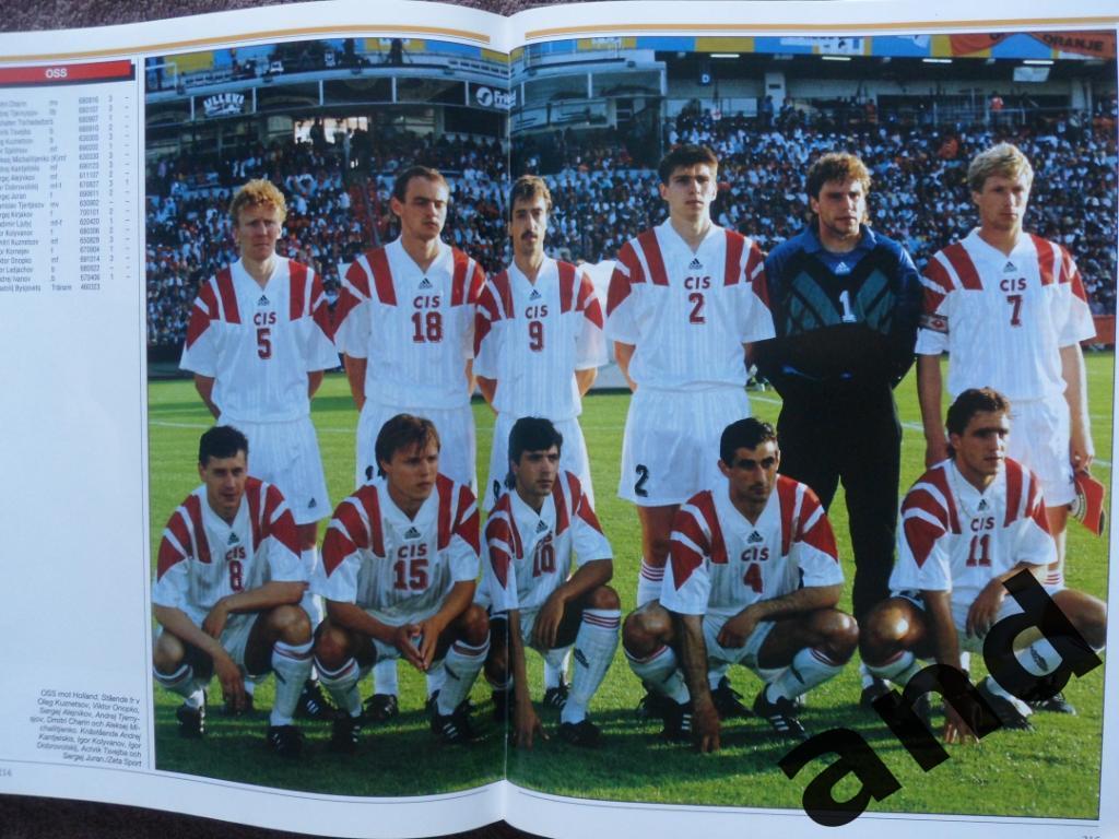 фотоальбом - Чемпионат Европы по футболу 1992 г. (фото всех команд) 2