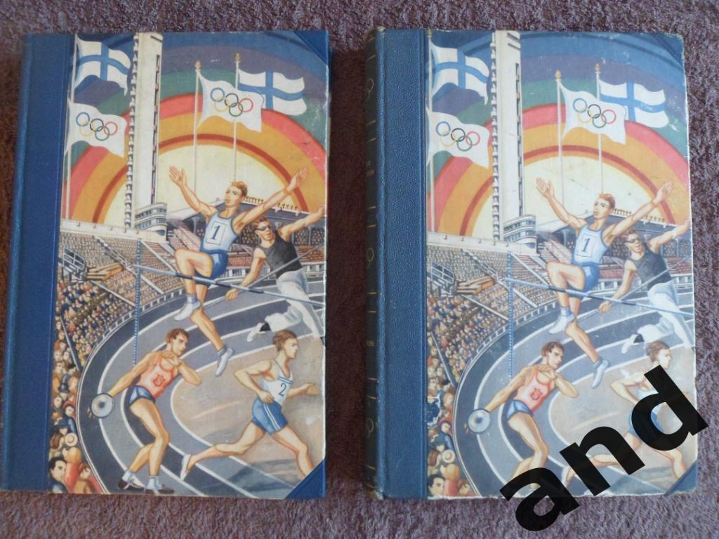 фотоальбом Олимпийские игры 1952 - 2 тома / летняя олимпиада.