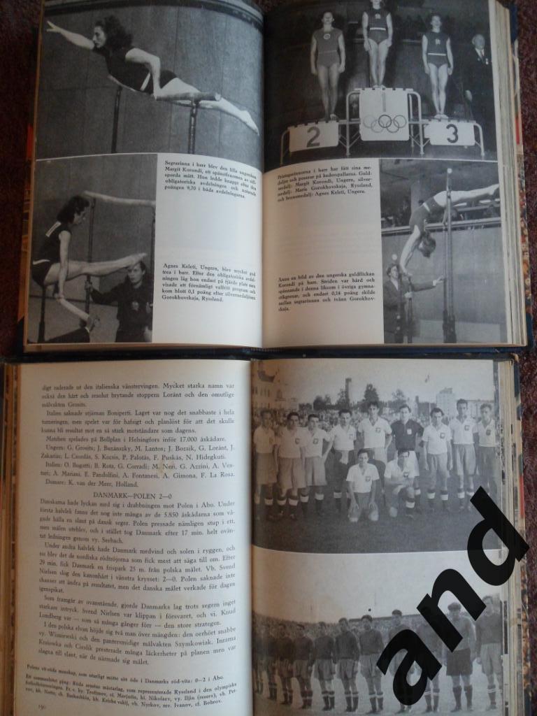 фотоальбом Олимпийские игры 1952 - 2 тома / летняя олимпиада. 2