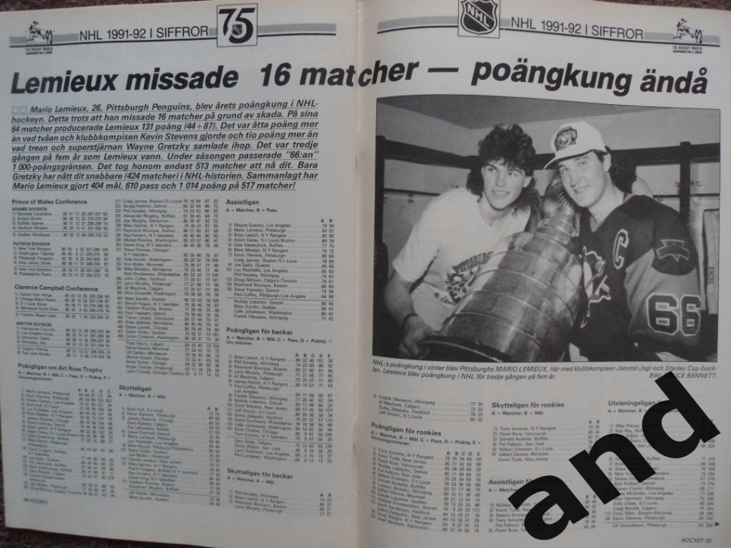 журнал Хоккей (Швеция) № 6 (1992) 2