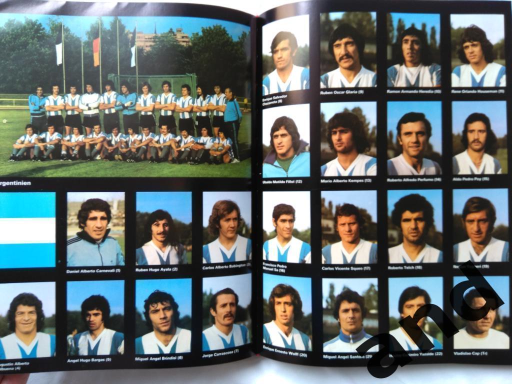 Фотоальбом - Чемпионат мира по футболу 1974 г.(2 автографа) фото команд 2