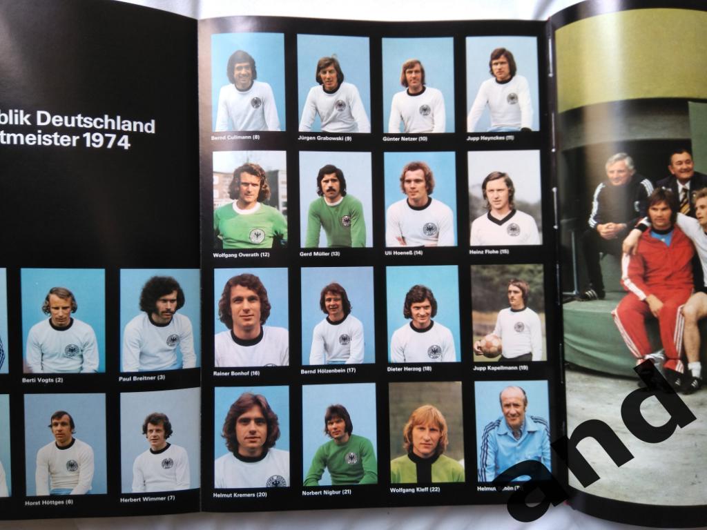 Фотоальбом - Чемпионат мира по футболу 1974 г.(2 автографа) фото команд 4