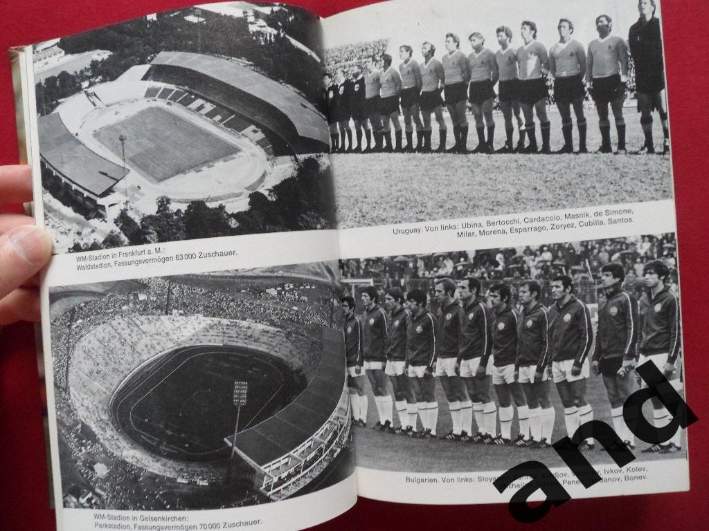 книга Чемпионат мира по футболу 1974 г. (с фото команд) 6