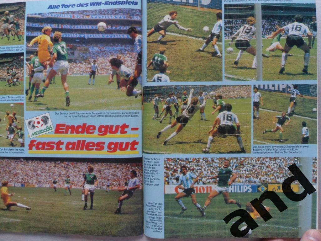 Kicker спецвыпуск Чемпионат мира 1986 + большой постер ФРГ/Аргентина 3