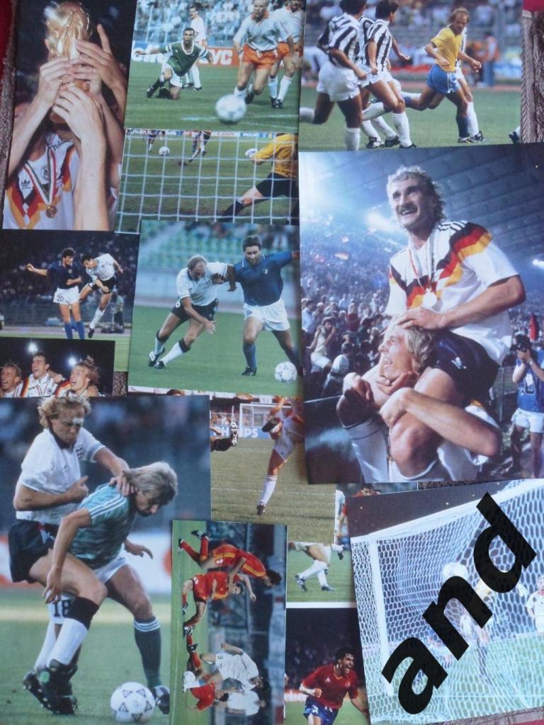 набор 90 фото Чемпионат мира по футболу-1990 г. 1