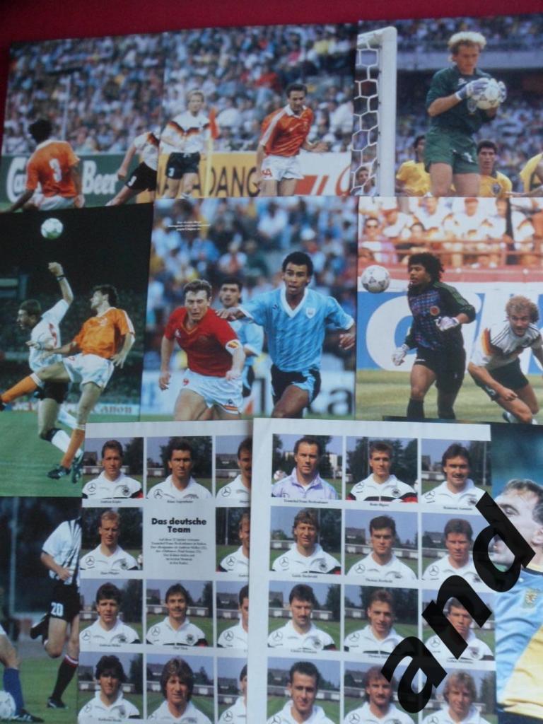 набор 90 фото Чемпионат мира по футболу-1990 г. 3