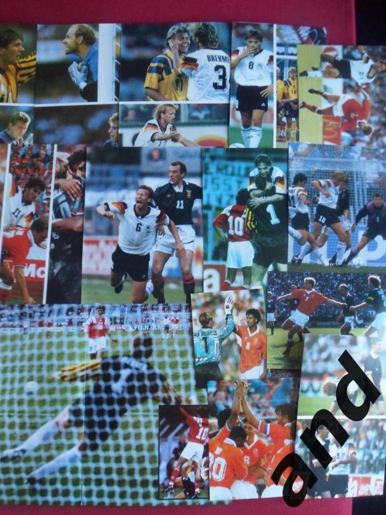 набор 80 фото Чемпионат Европы по футболу-1992 г.