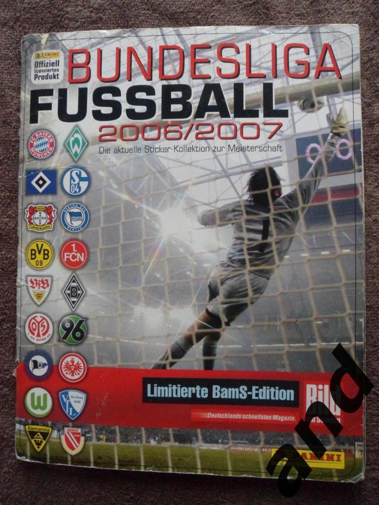 Альбом панини panini Бундеслига 2006-07 (полный комплект)