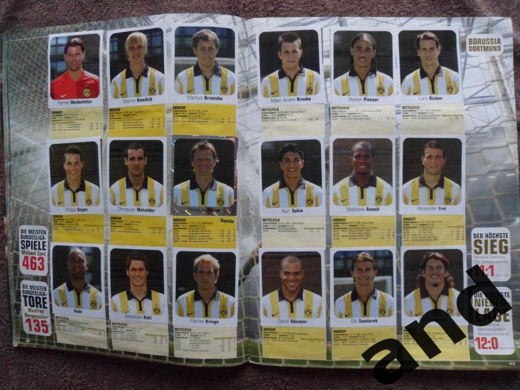 Альбом панини panini Бундеслига 2006-07 (полный комплект) 4