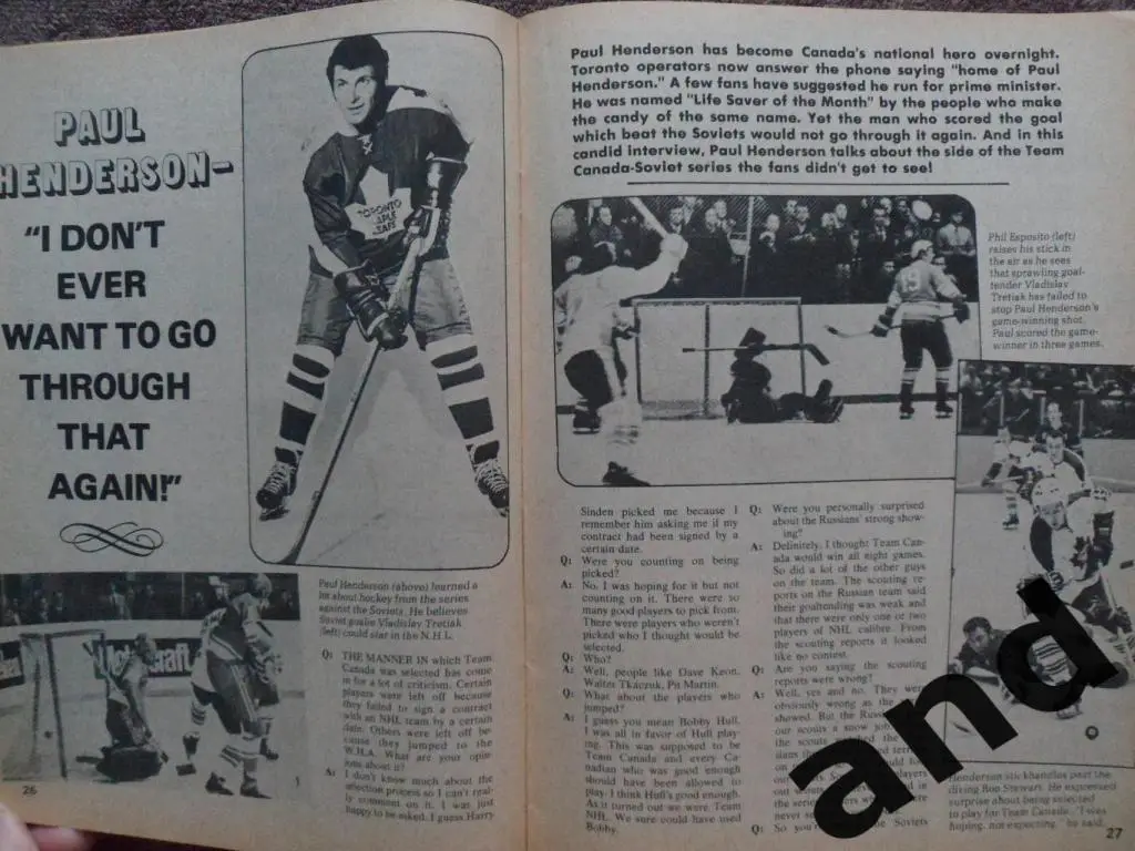 журнал Hockey хоккей (США) (февраль 1973) 5
