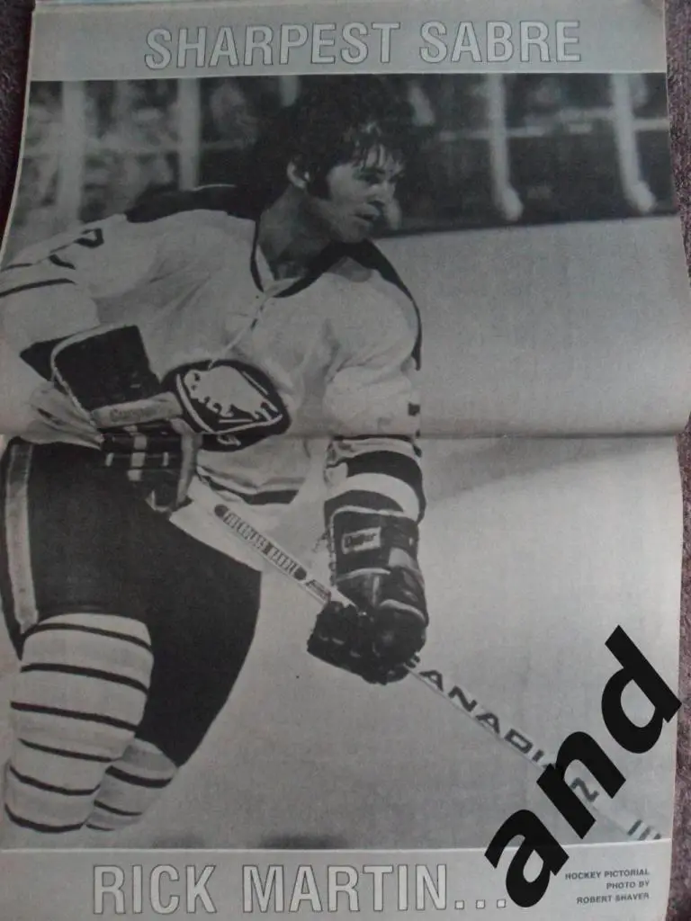 журнал хоккей Hockey Pictorial (США) ноябрь 1974 1