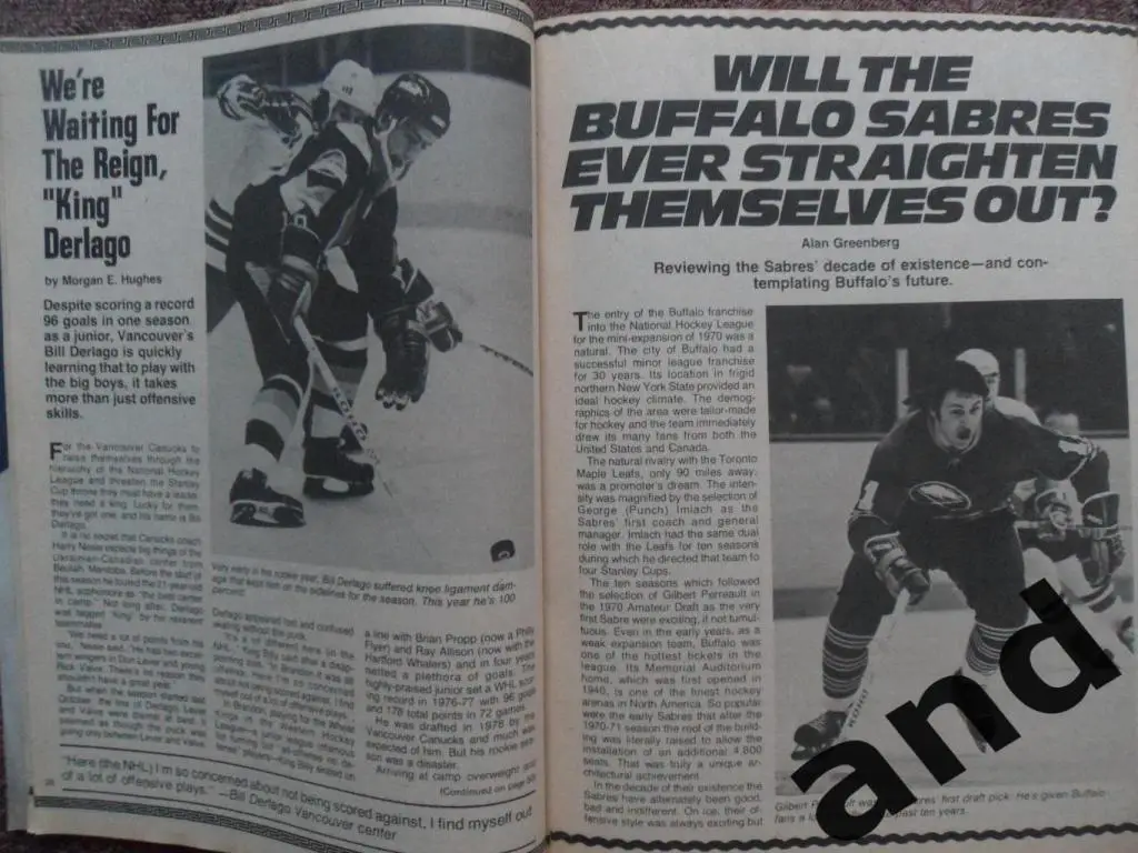 журнал хоккей Hockey Pictorial (январь 1980) 7