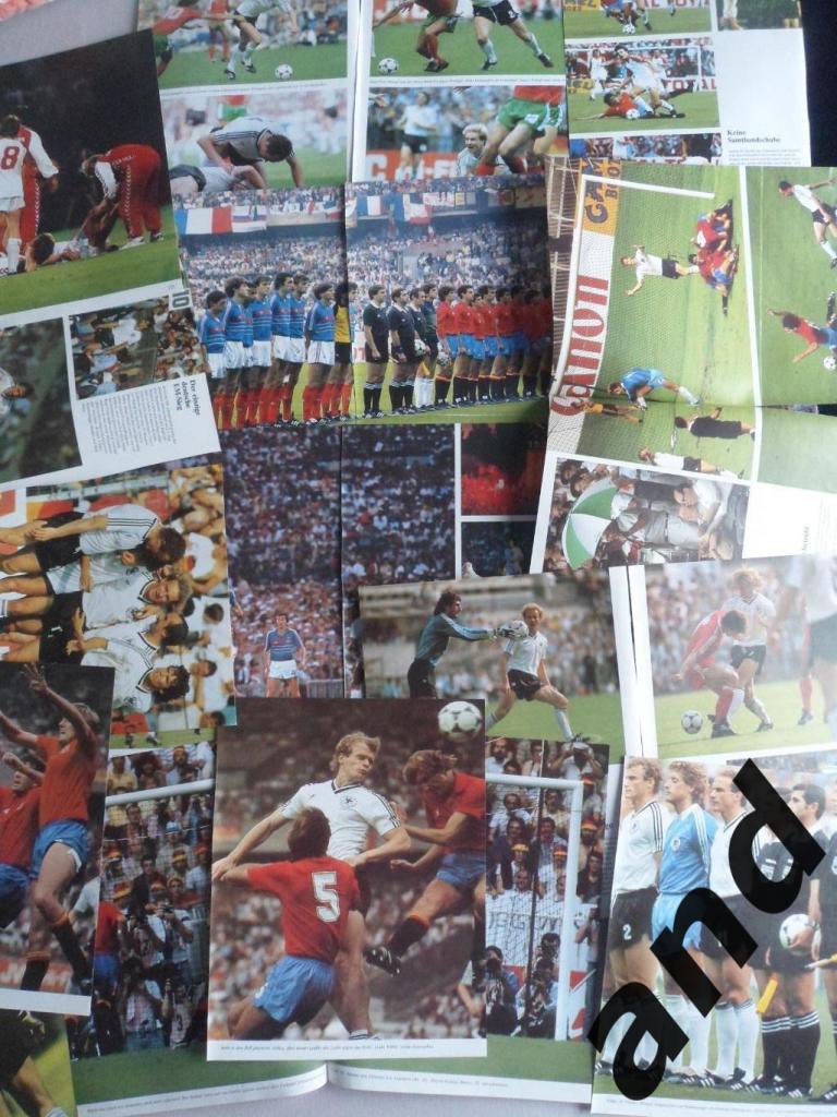 набор 80 фото Чемпионат Европы по футболу-1984 г. 1
