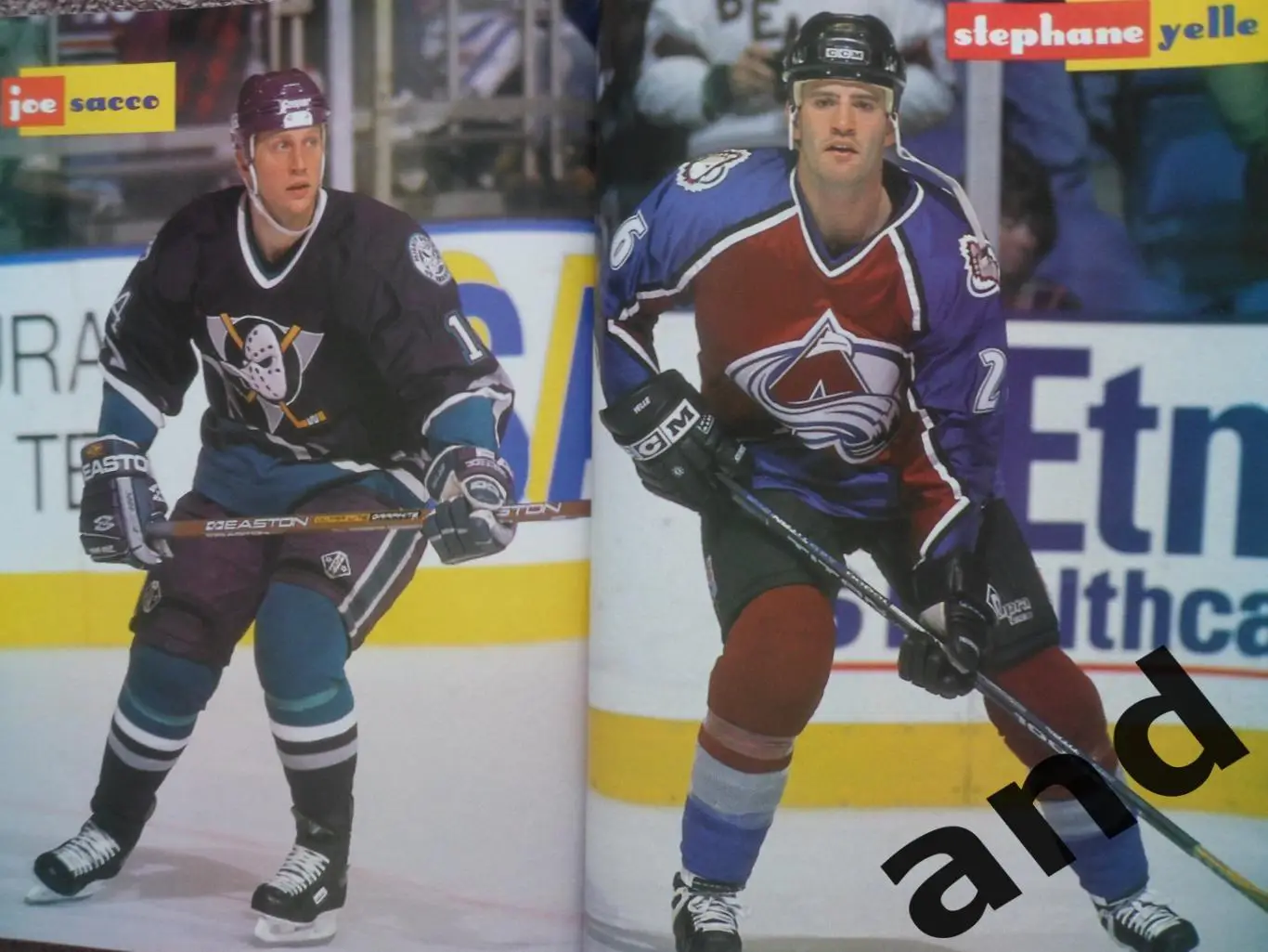 журнал хоккей Hockey Stars 1997-98 (постеры) 2