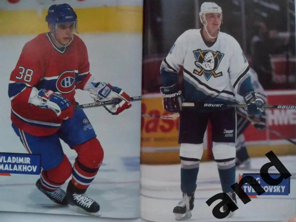 журнал Hockey Stars 1995-96 (постеры) 1