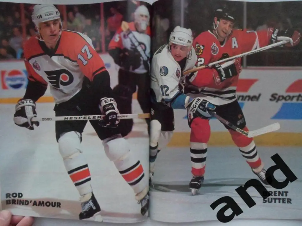 журнал Hockey Stars 1993-94 (постеры) 2