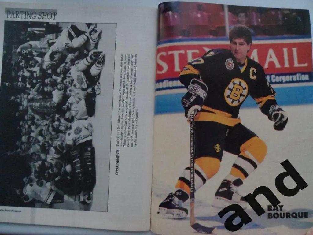 журнал Hockey Stars 1993-94 (постеры) 5