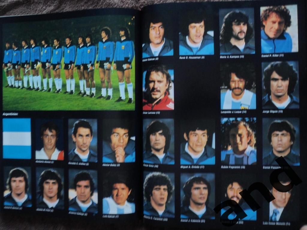 Фотоальбом: У.Хенесс - Чемпионат мира по футболу 1978 г.+ автограф! 4