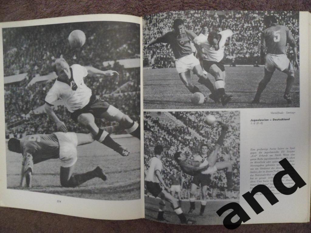 Книга-фотоальбом Чемпионат мира по футболу 1962 7