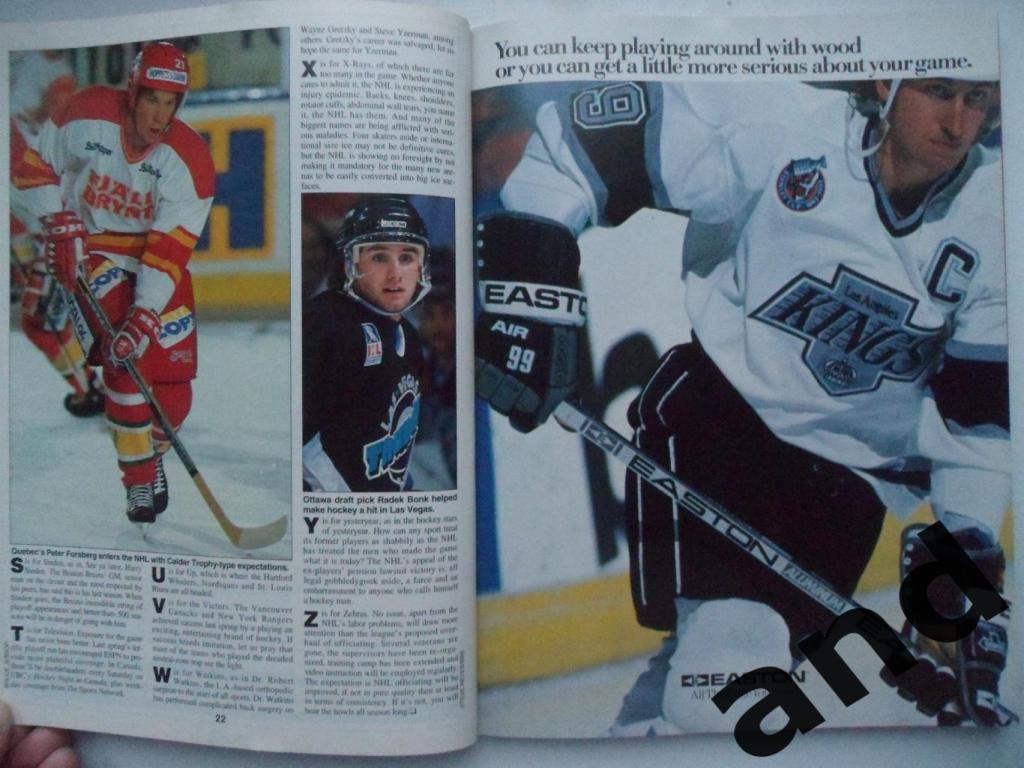 хоккей ежегодник НХЛ Hockey News (1994-95) Yearbook NHL 4