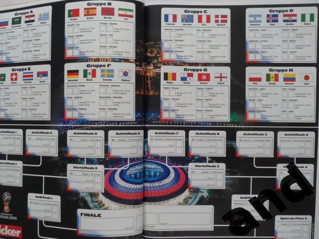 Kicker (спецвыпуск) чемпионат мира по футболу 2018 (постеры всех команд) 1