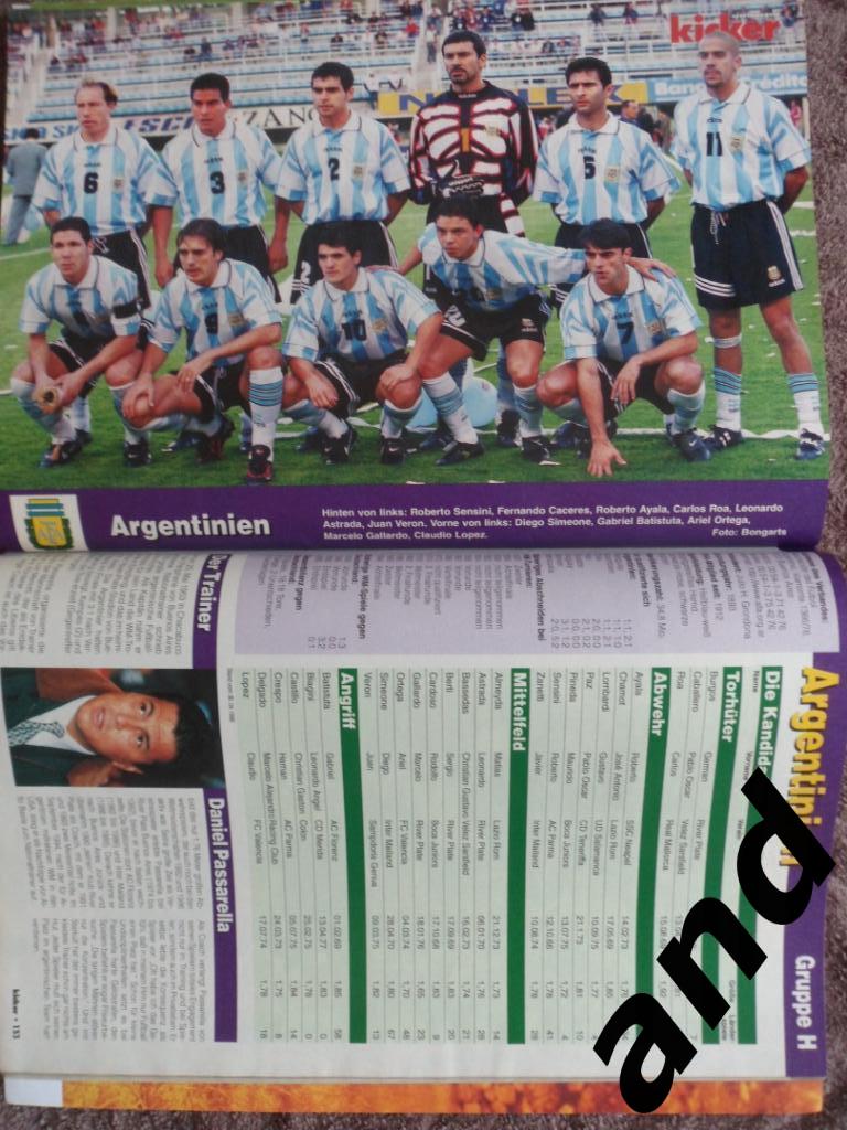 Kicker (спецвыпуск) чемпионат мира 1998 (постеры всех команд).. 2