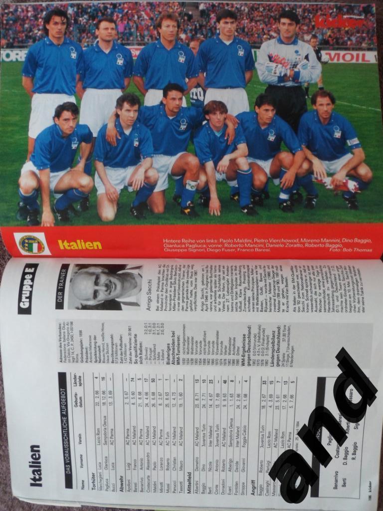 Kicker (спецвыпуск) чемпионат мира 1994 (постеры всех команд) 2