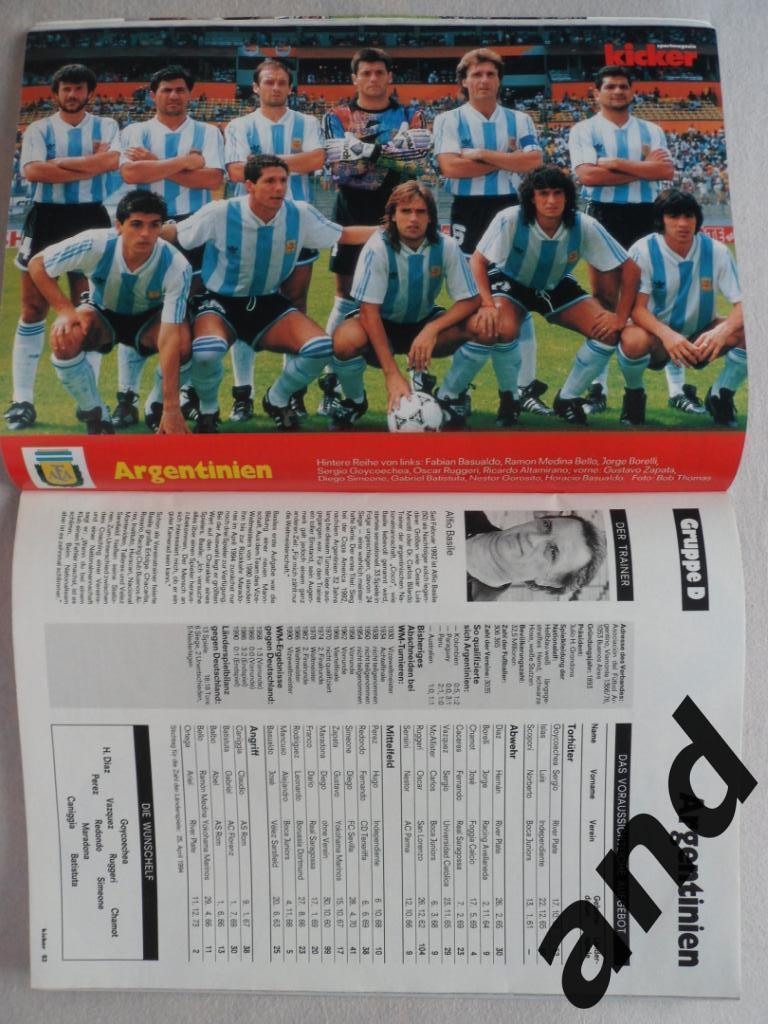 Kicker (спецвыпуск) чемпионат мира 1994 (постеры всех команд)/ 4