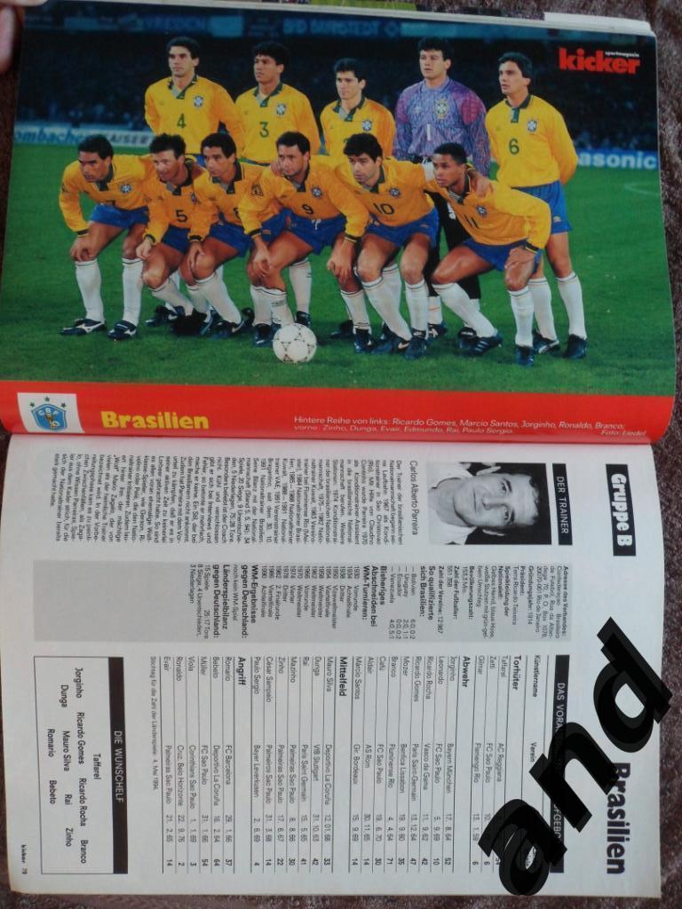 Kicker (спецвыпуск) чемпионат мира 1994 (постеры всех команд). 6