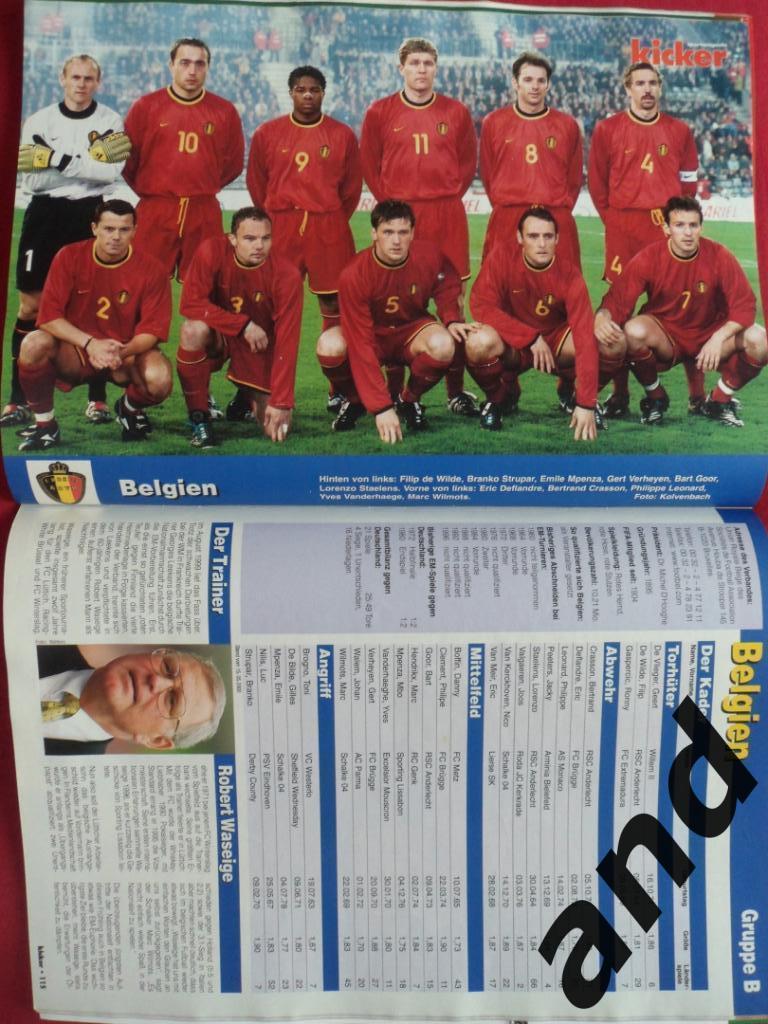 Kicker (спецвыпуск) чемпионат Европы 2000 (постеры всех команд)+CD-ROM 3