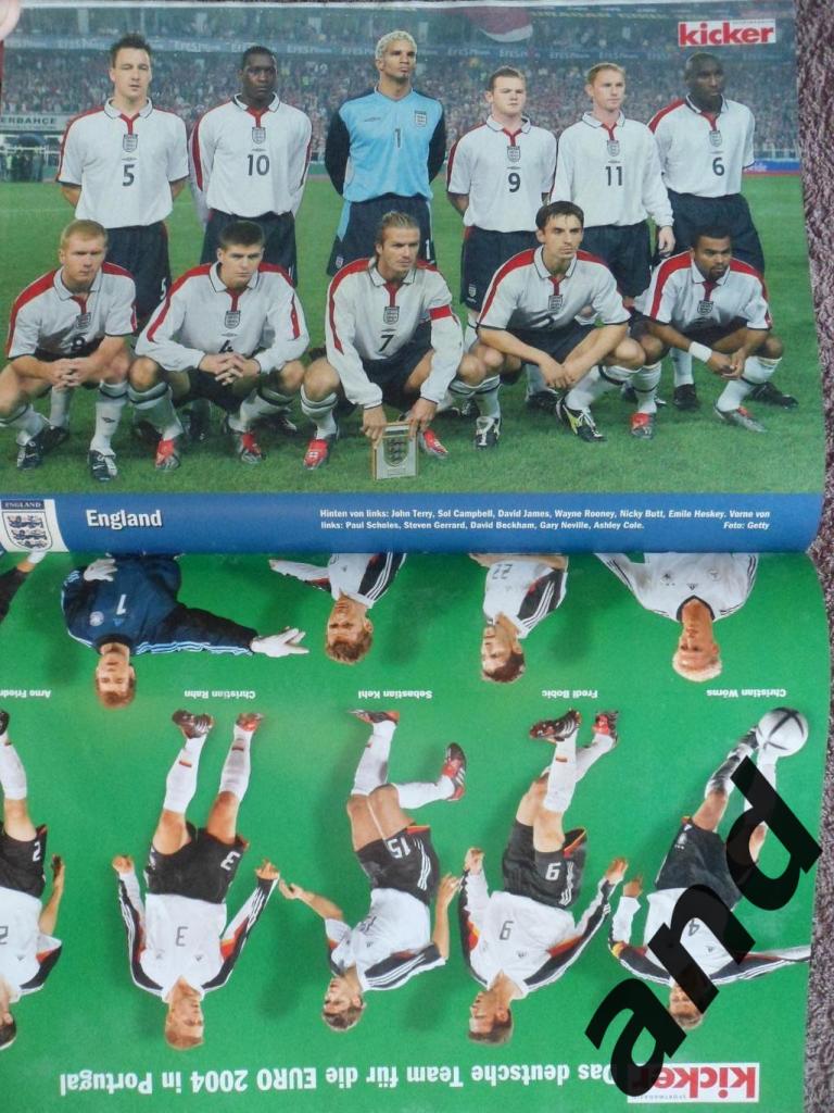Kicker (спецвыпуск) чемпионат Европы 2004 (постеры всех команд). 2