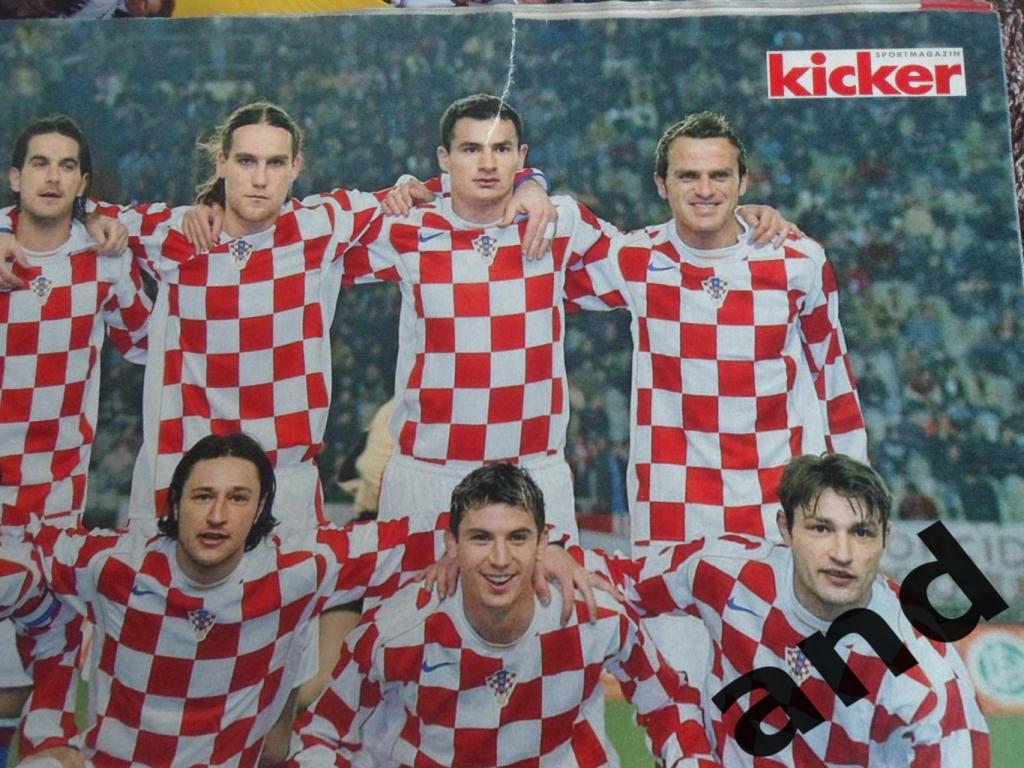 Kicker (спецвыпуск) чемпионат Европы 2004 (постеры всех команд)./ 2