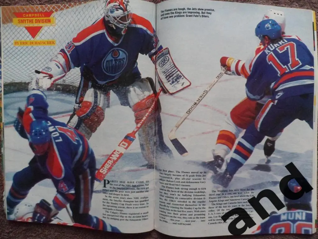журнал хоккей Hockey Digest (США) 1988-89 yearbook ежегодник 3