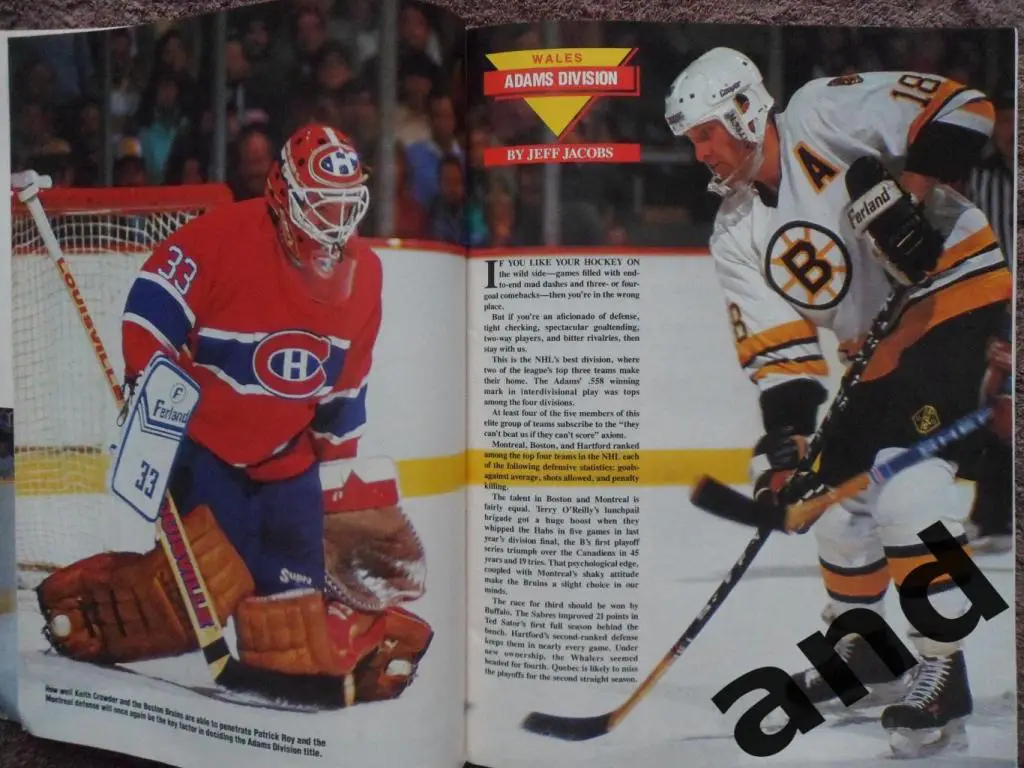 журнал хоккей Hockey Digest (США) 1988-89 yearbook ежегодник 5