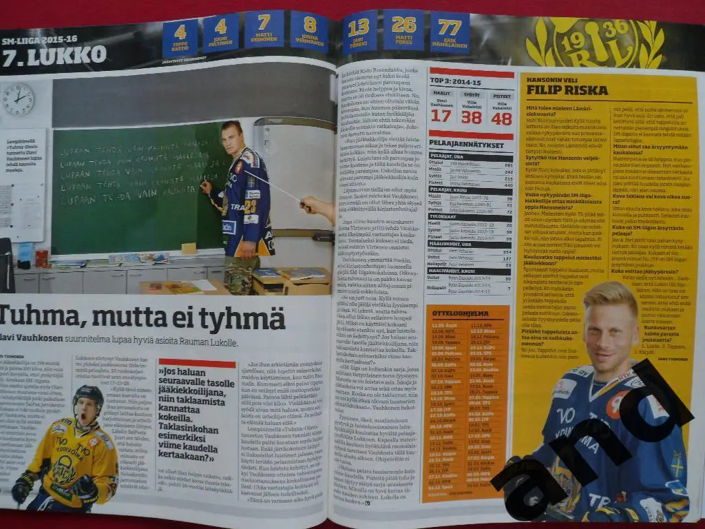 журнал SM-LIIGA (финская хоккейная лига) 4
