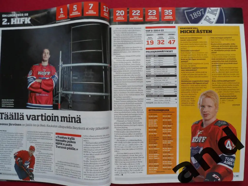 журнал SM-LIIGA (финская хоккейная лига) 5