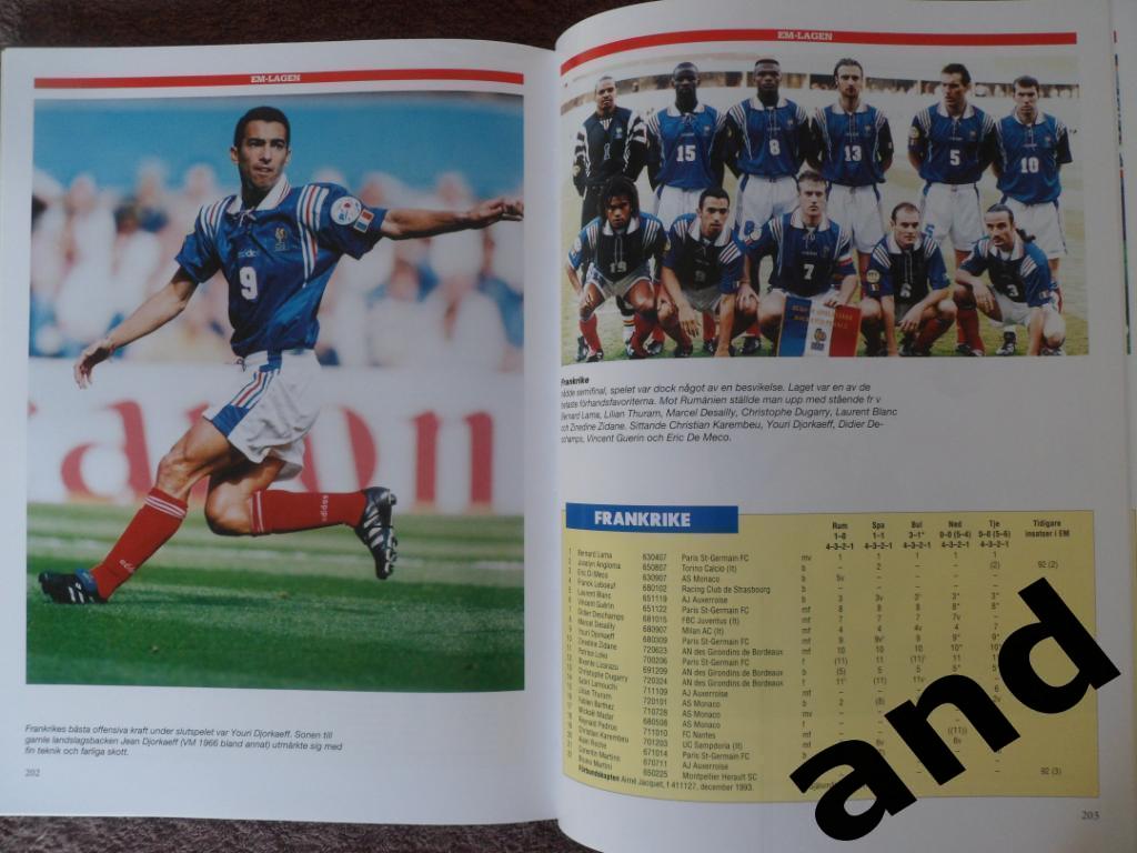 фотоальбом - Чемпионат Европы по футболу 1996 г. (фото всех команд) 3