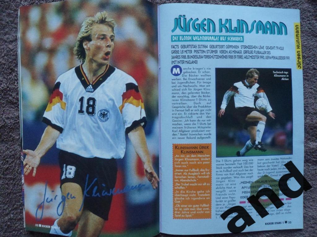 журнал Kicker stars № 1 (1994) 4