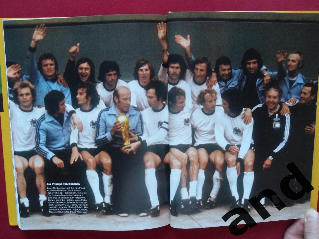 книга-фотоальбом Чемпионат мира по футболу 1974 1