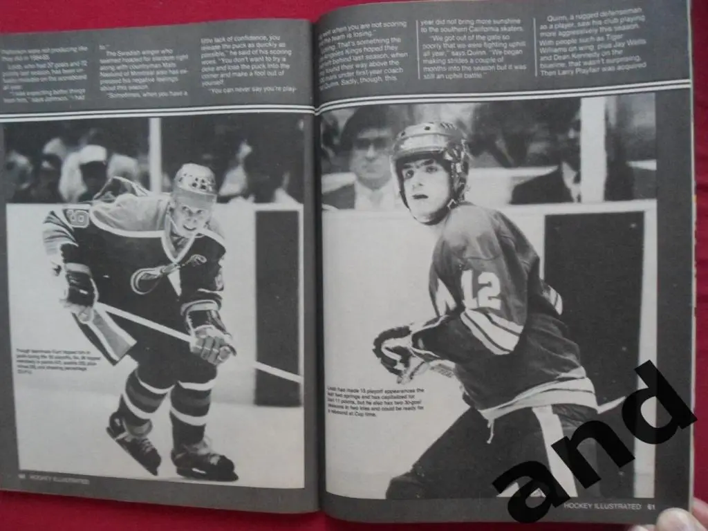 журнал хоккей Hockey Illustrated (США) май 1986 3