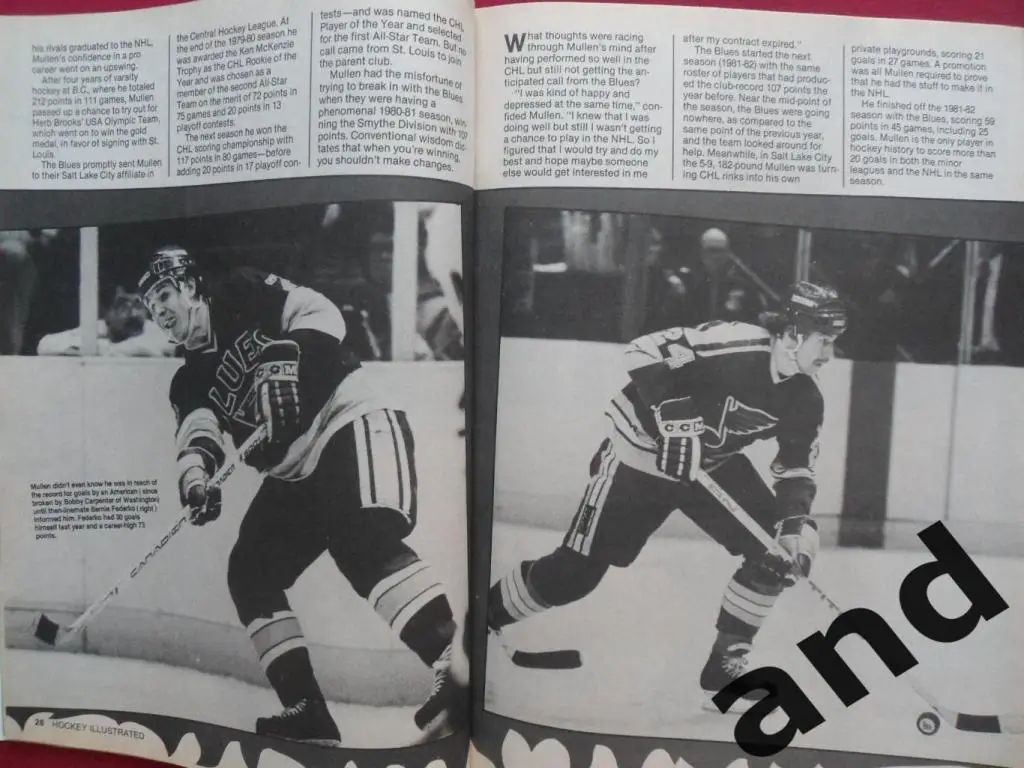 журнал хоккей Hockey Illustrated (США) май 1986 4