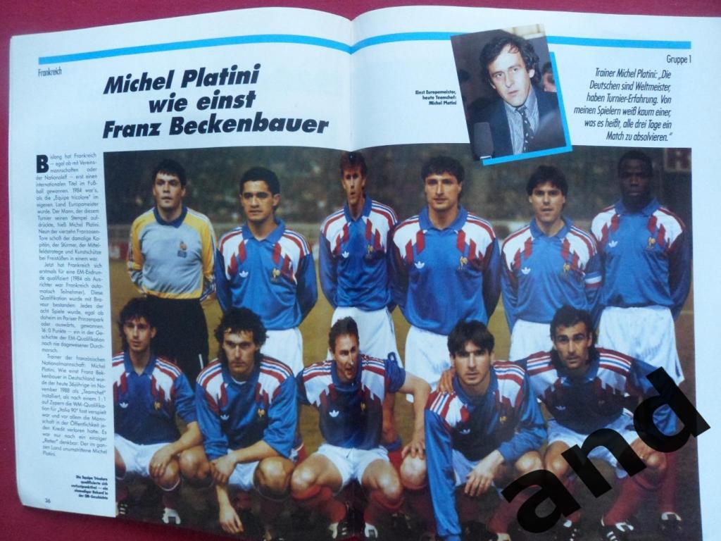 спецвыпуск - Чемпионат Европы по футболу 1992 (фото всех команд) 4