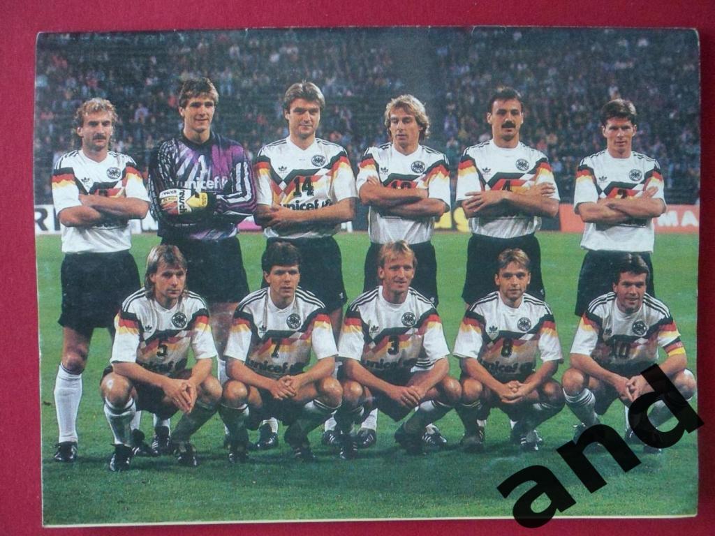 спецвыпуск - Чемпионат Европы по футболу 1992 (фото всех команд) 7