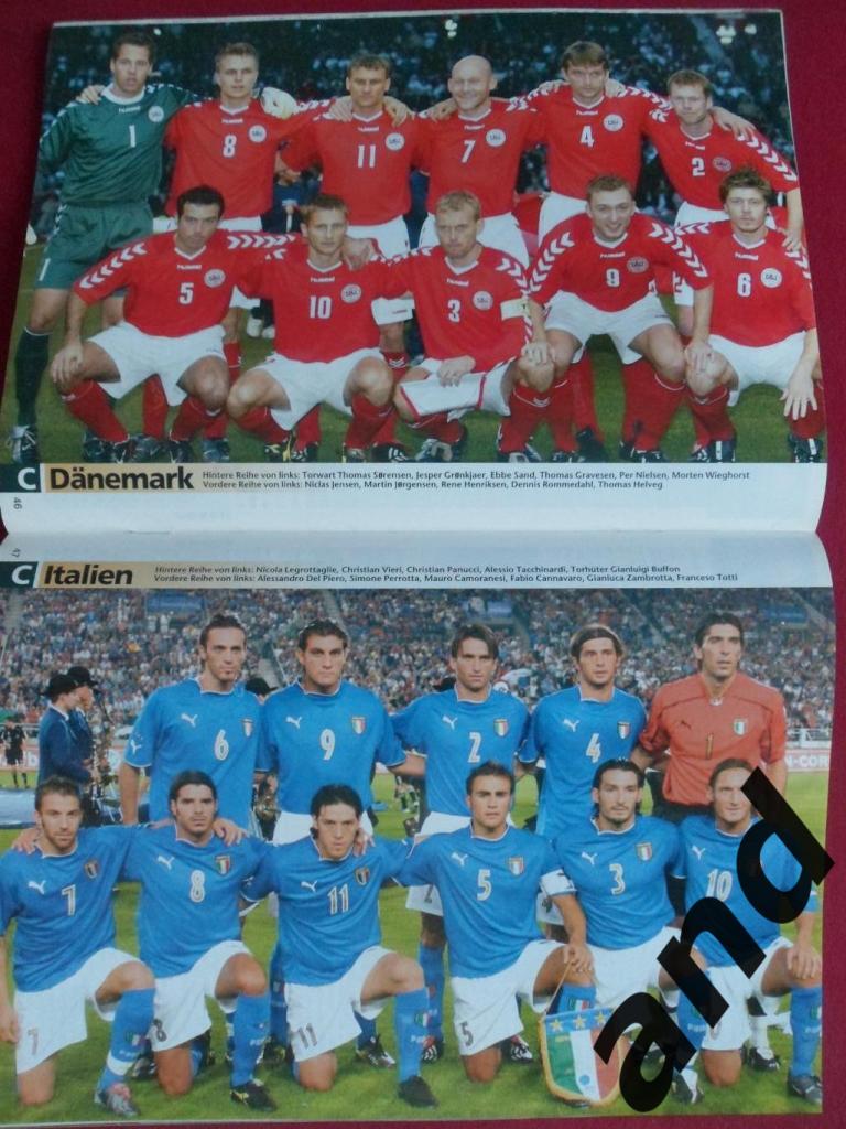 Спецвыпуск чемпионат Европы по футболу 2004 (постеры всех команд) 3