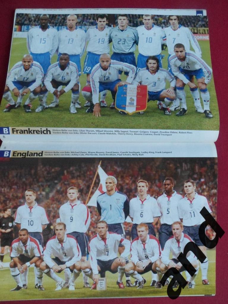 Спецвыпуск чемпионат Европы по футболу 2004 (постеры всех команд) 4