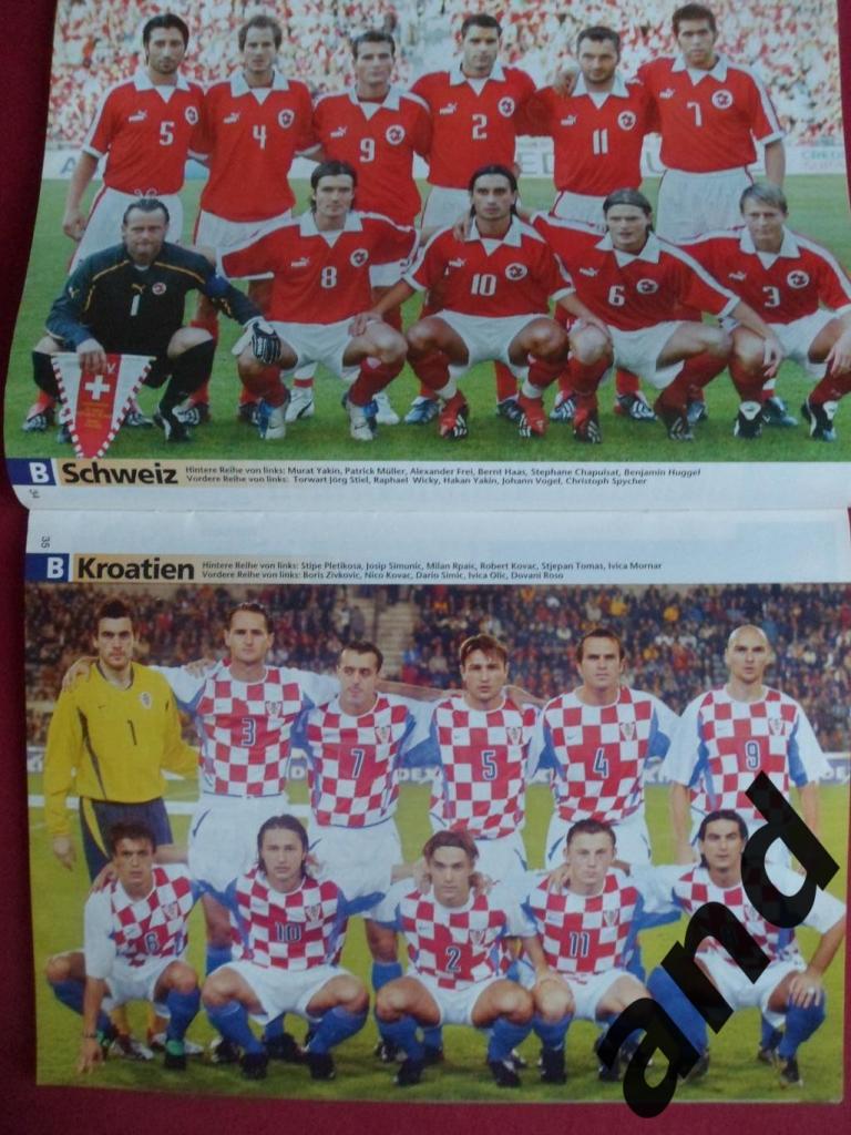 Спецвыпуск чемпионат Европы по футболу 2004 (постеры всех команд) 6