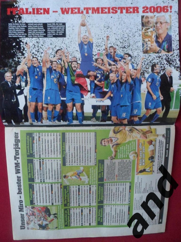 Спецвыпуск чемпионат мира по футболу 2006 (постер Италия) 1