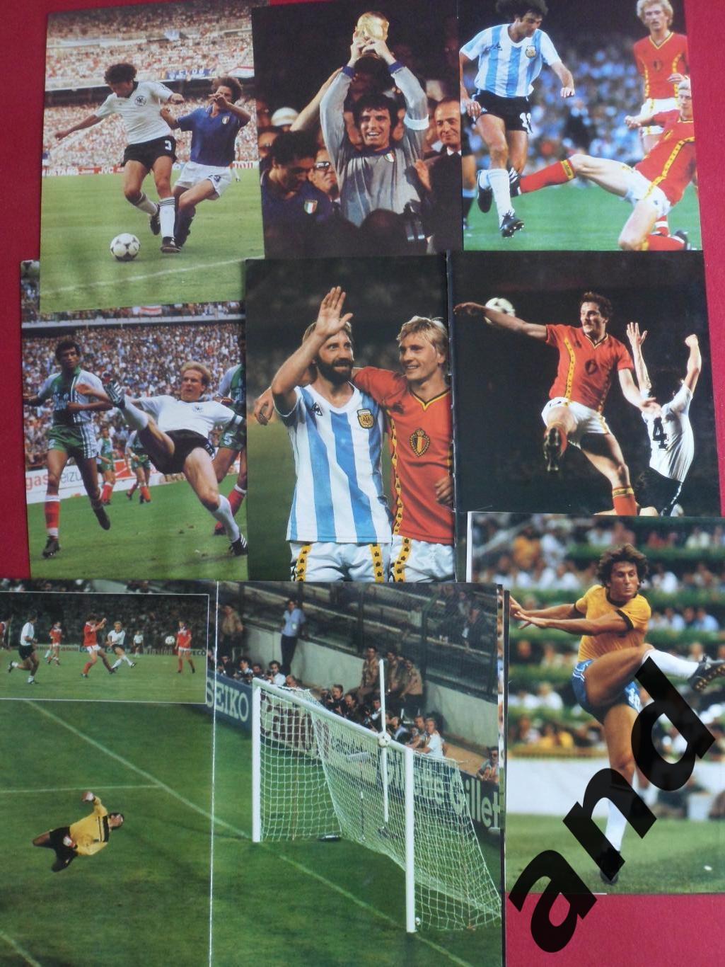 набор 150 фото Чемпионат мира 1982 г.