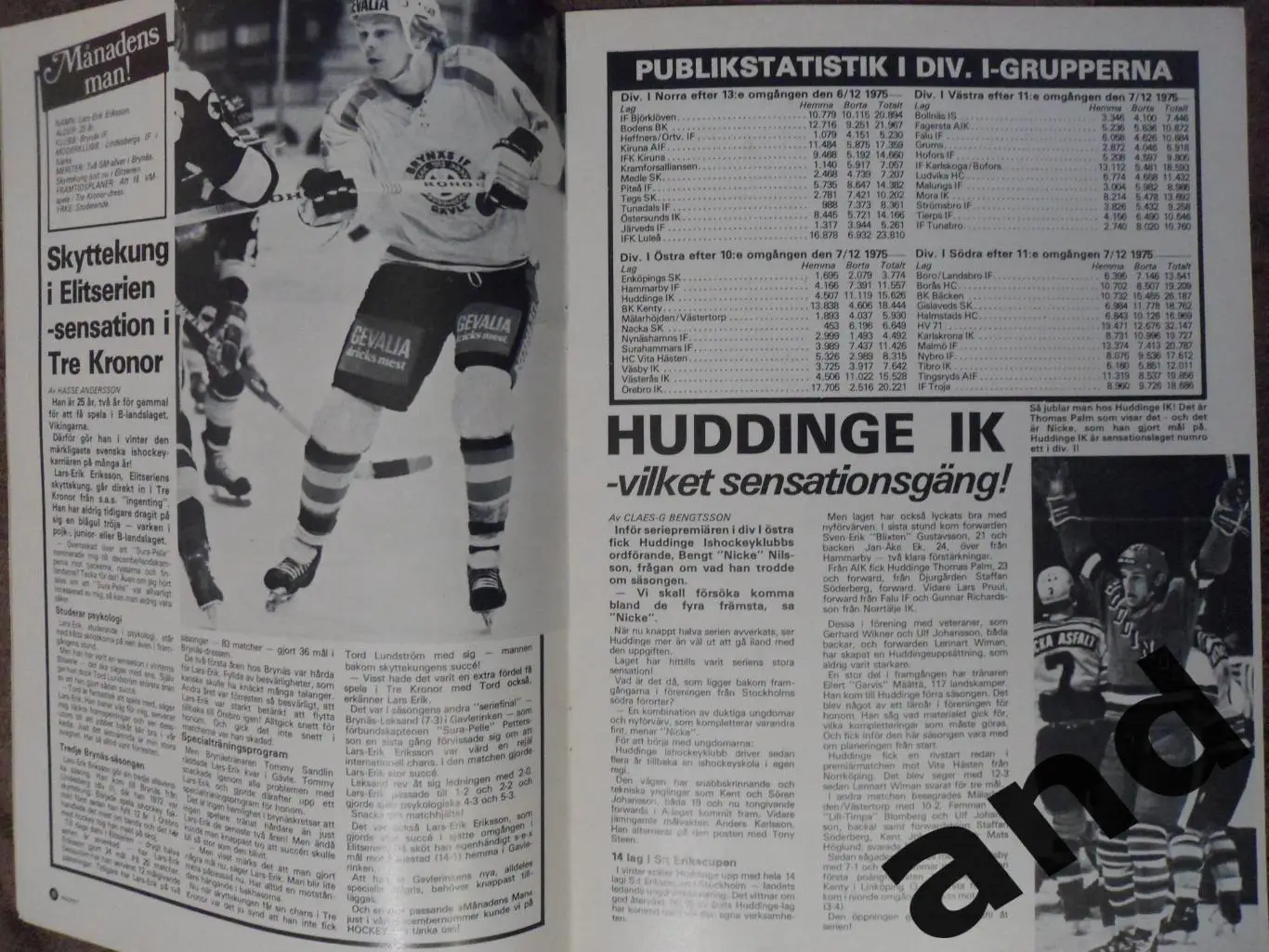 журнал Хоккей (Швеция) № 10 (1975) 4